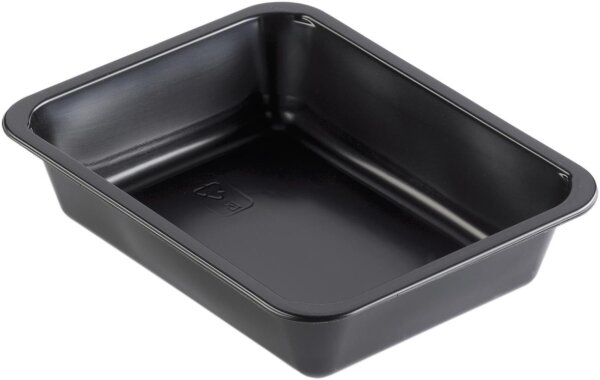 PP-Schale Caterline 1-geteilt 227x178x50 mm (Farbe: Schwarz / Material: PP) 216 St.