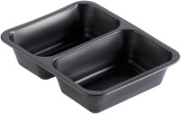 PP-Schale Caterline 2-geteilt 227x178x50 mm (Farbe:...
