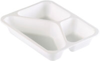PP-Schale Caterline 3-geteilt 227x178x40 mm (Farbe:...