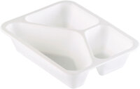 PP-Schale Caterline 3-geteilt 227x178x50 mm (Farbe:...