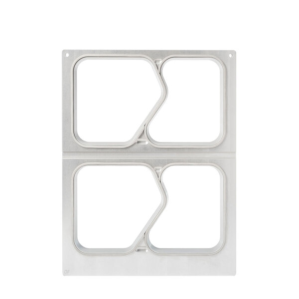 Kassette DF15/25 2-comp f. PP 1/4 GN Menüschalen 630/490 ml (2-nutzig)    (VPE 1 St.)