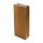 Snackbeutel-Blockbodenbeutel braun 10 + 5,5 x 28 cm (Popcorntüte) | VPE 500
