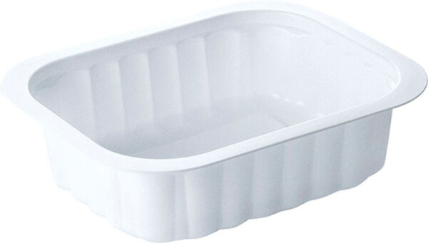PP-Schälchen 138x114x35 mm (Farbe: Weiß / Material: PP) (VPE 300 St.)