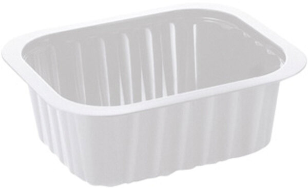 PP-Schälchen 138x114x53 mm (Farbe: Weiß / Material: PP) (VPE 300 St.)