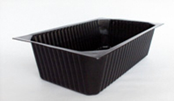 PP Schale 1/4 GN 265x162x70 mm (Farbe: Schwarz / Material: PP) (VPE 150 St.)