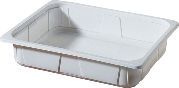 PP Schale 1/2 GN 325x265x60 mm (Farbe: Weiß / Material: PP) (VPE 100 St.)