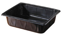 PP Schale 1/2 GN 325x265x80 mm (Farbe: Schwarz /...