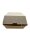 Burgerbox Wellpappe 14,5 x 14,5 x 8 cm gefaltet neutral #58