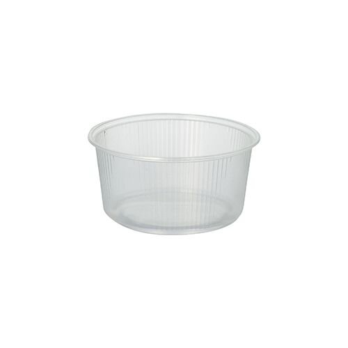 Verpackungsbecher 250 ml transparent inkl. Deckel Kombipack