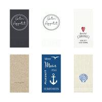Zelltuchservietten 33 x 33 cm, 2-lagig, 1/8-Kopffalz,...