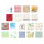 Zelltuchservietten 33 x 33 cm, 3-lagig, 1/4-Falz, Motive (VPE 1000 St.)