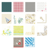 Dunisoft-Servietten 40 x 40 cm, 1/4-Falz, Motive (VPE 360...
