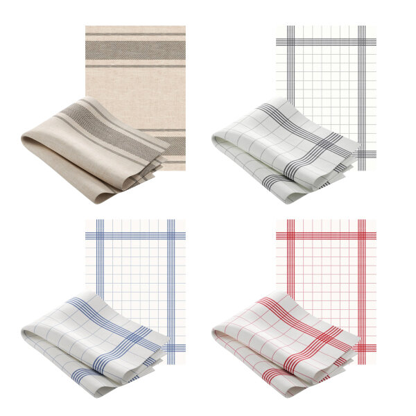 Towel-Napkin 38 x 54 cm, Flat-Pack, Motive (VPE 250 St.)