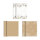 Tête à Tête Tischläufer Bio-Dunicel 24 m x 40 cm (20 Abschnitte), Motive (VPE 4 St.)