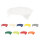 Mitteldecken Dunisilk® 84 x 84 cm, Linnea (VPE 100 St.)