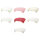 Mitteldecken Dunisilk® 84 x 84 cm, Motive (VPE 100 St.)