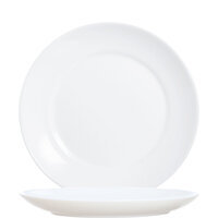 Apy White Teller flach 18cm (VPE 12 St.)