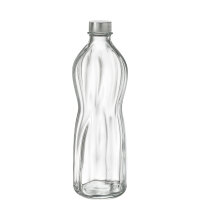 Aqua Flasche 100cl mit Metallschraubverschluss  (VPE 6 St.)