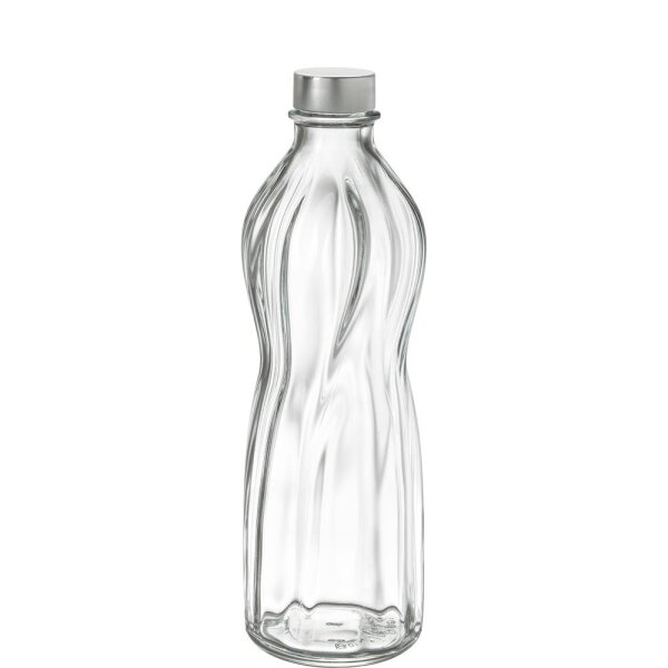 Aqua Flasche 75cl mit Metallschraubverschluss  (VPE 6 St.)