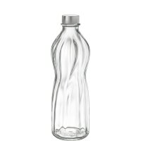 Aqua Flasche 75cl mit Metallschraubverschluss  (VPE 6 St.)