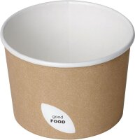 Suppenbecher 250 ml Karton/PLA