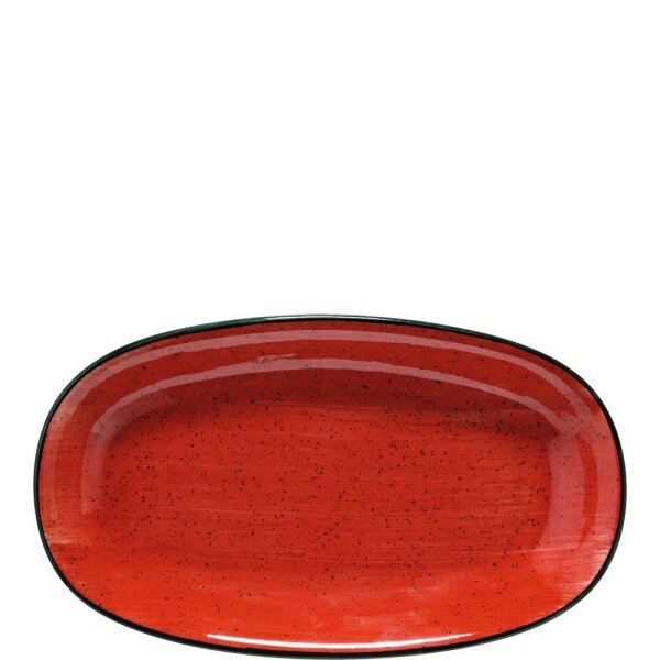 Aura Passion Gourmet Platte oval 19x11cm  (VPE 12 St.)
