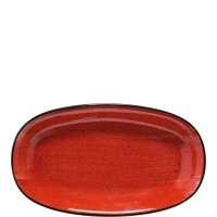 Aura Passion Gourmet Platte oval 24x14cm  (VPE 12 St.)