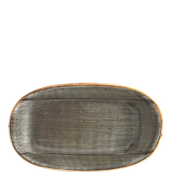 Aura Space Gourmet Platte oval 19x11cm  (VPE 12 St.)