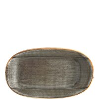 Aura Space Gourmet Platte oval 24x14cm  (VPE 12 St.)
