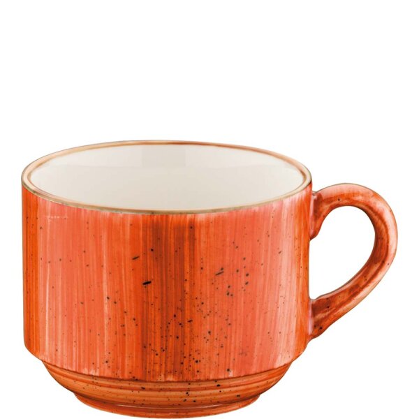 Aura Terracotta Banquet Obertasse 21cl stapelbar  (VPE 6 St.)