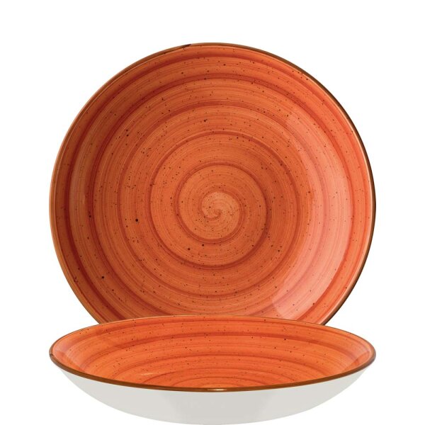 Aura Terracotta Bloom Teller tief 23cm  (VPE 6 St.)