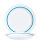 Autonomy Blue Teller flach 23cm  (VPE 12 St.)