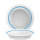 Autonomy Blue Teller tief 23cm (VPE 12 St.)