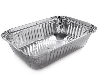 Aluschale R1L 214 x 149 x 43 mm (Inhalt: 928 ml) | VPE 1000 (10 x 100)