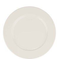 Banquet Cream Teller flach 17cm  (VPE 12 St.)