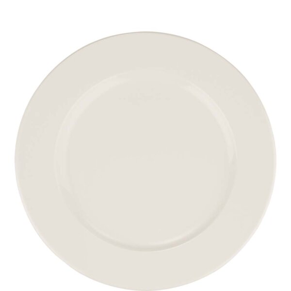 Banquet Cream Teller flach 21cm  (VPE 12 St.)