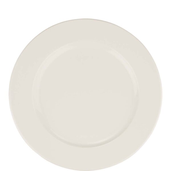 Banquet Cream Teller flach 27cm  (VPE 12 St.)