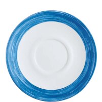 Brush Blue Jean Untertasse 14cm  (VPE 6 St.)