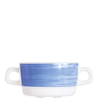 Brush Blue Suppenobertasse 32cl stapelbar  (VPE 6 St.)