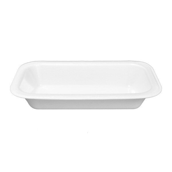 Siegelmenüschale 609 ungeteilt weiß