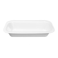 Siegelmenüschale 609 ungeteilt weiß