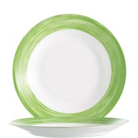 Brush Green Teller flach 15,5cm  (VPE 6 St.)