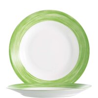 Brush Green Teller flach 19,5cm  (VPE 6 St.)
