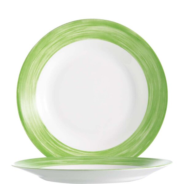 Brush Green Teller flach 23,5cm  (VPE 6 St.)