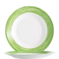 Brush Green Teller flach 25,2cm  (VPE 6 St.)