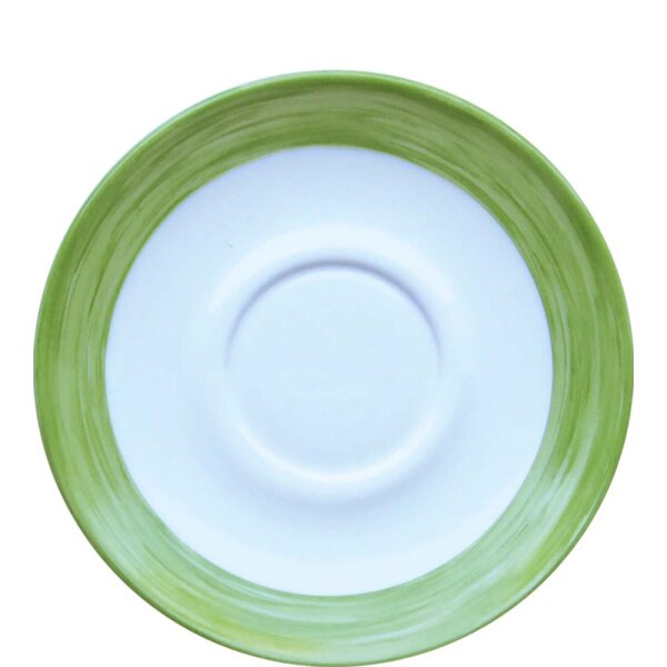Brush Green Untertasse 14cm  (VPE 6 St.)