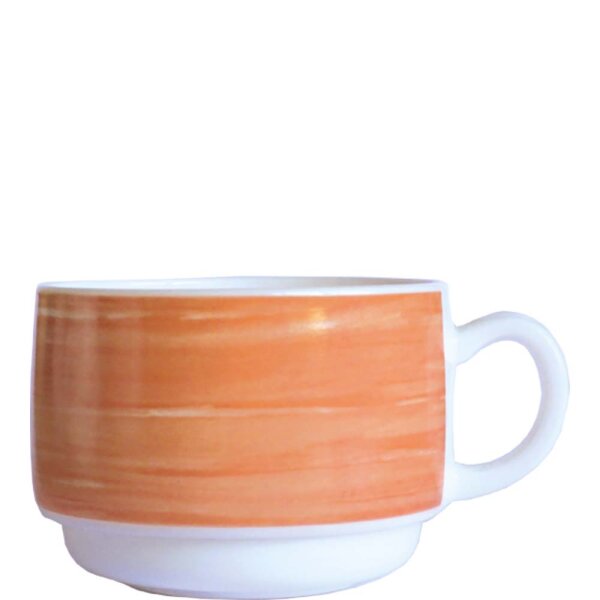 Brush Orange Obertasse 19cl stapelbar  (VPE 12 St.)