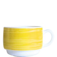 Brush Yellow Obertasse 19cl stapelbar  (VPE 12 St.)