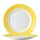 Brush Yellow Teller flach 15,5cm  (VPE 6 St.)