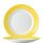Brush Yellow Teller flach 19,5cm  (VPE 6 St.)